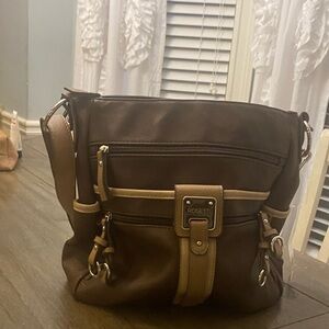 Rosetti Dark Brown and Tan Shoulder Bag New with tags.